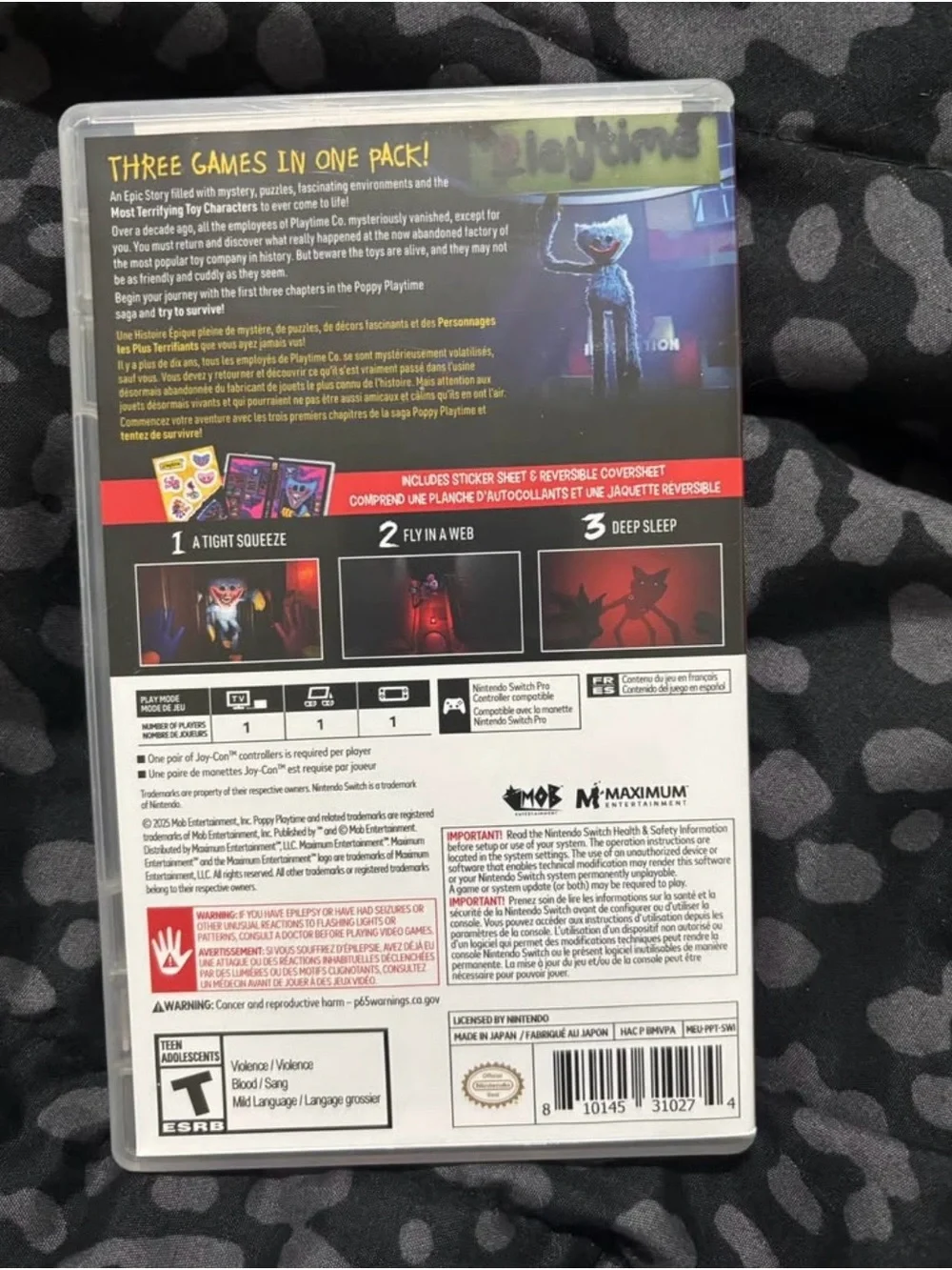 Poppy Playtime Triple Pack - Nintendo Switch